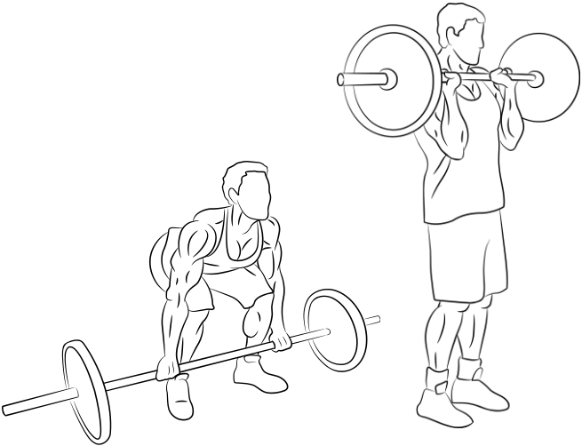 Cleaning the bar to press