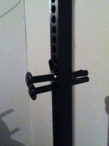 Band pegs as j-hooks