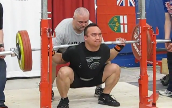 220Kg 484lbs Asian Squat